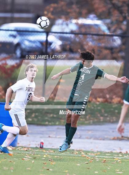 Thumbnail 2 in Portville vs. Avon (NYSPHSAA Section 5 Class C Regional) photogallery.