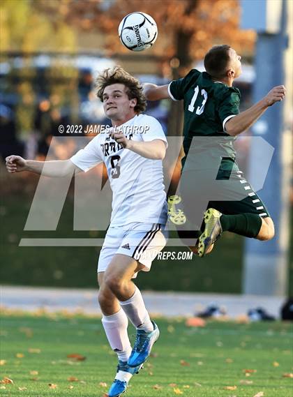 Thumbnail 2 in Portville vs. Avon (NYSPHSAA Section 5 Class C Regional) photogallery.