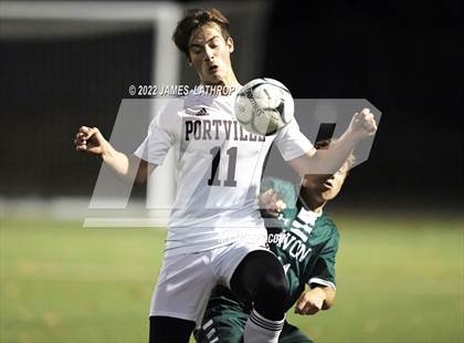 Thumbnail 2 in Portville vs. Avon (NYSPHSAA Section 5 Class C Regional) photogallery.