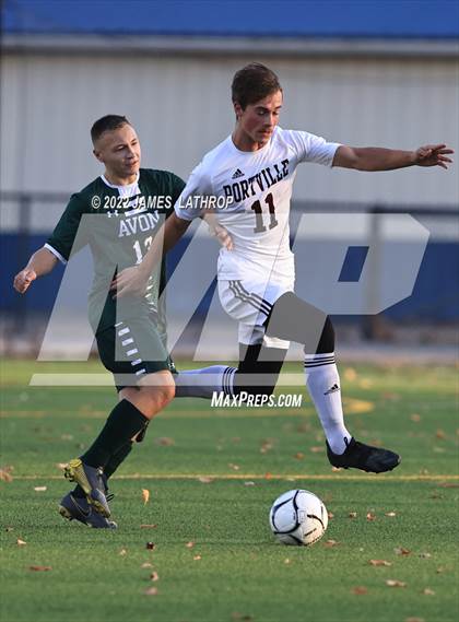 Thumbnail 3 in Portville vs. Avon (NYSPHSAA Section 5 Class C Regional) photogallery.