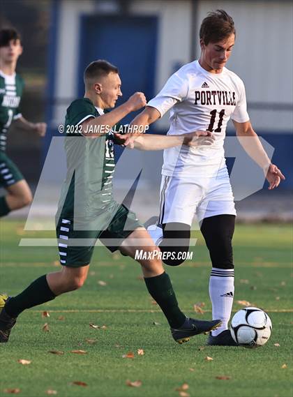 Thumbnail 3 in Portville vs. Avon (NYSPHSAA Section 5 Class C Regional) photogallery.