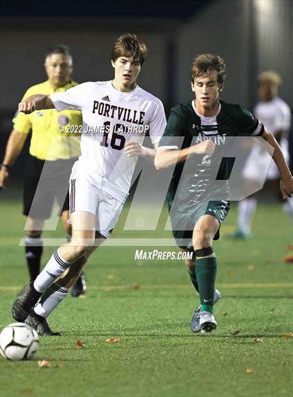 Thumbnail 2 in Portville vs. Avon (NYSPHSAA Section 5 Class C Regional) photogallery.
