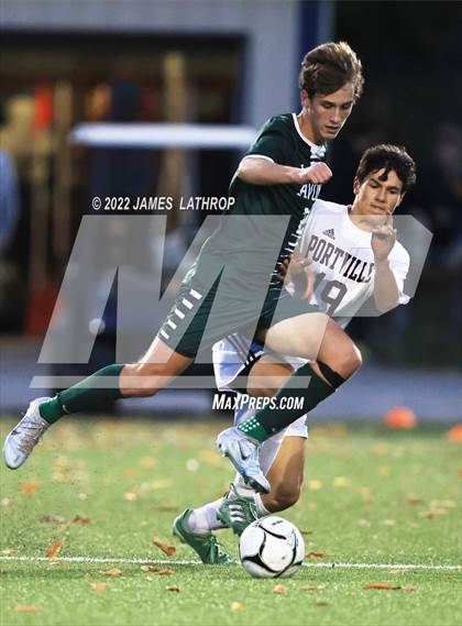 Thumbnail 2 in Portville vs. Avon (NYSPHSAA Section 5 Class C Regional) photogallery.