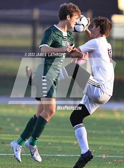Thumbnail 1 in Portville vs. Avon (NYSPHSAA Section 5 Class C Regional) photogallery.