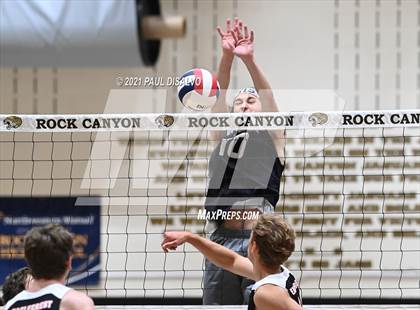 Thumbnail 2 in Douglas County vs. Eaglecrest (CHSAA 5A Semi-Final) photogallery.