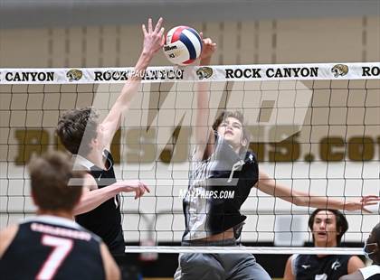 Thumbnail 2 in Douglas County vs. Eaglecrest (CHSAA 5A Semi-Final) photogallery.