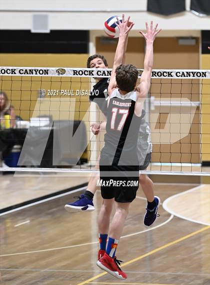 Thumbnail 1 in Douglas County vs. Eaglecrest (CHSAA 5A Semi-Final) photogallery.