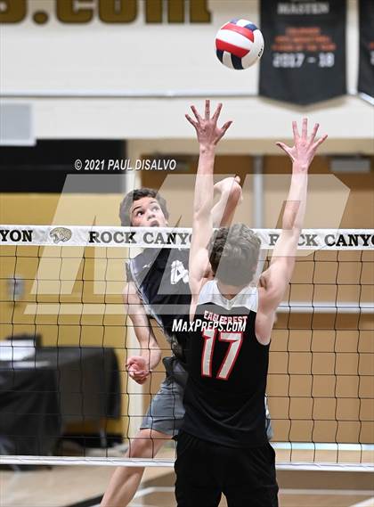 Thumbnail 3 in Douglas County vs. Eaglecrest (CHSAA 5A Semi-Final) photogallery.