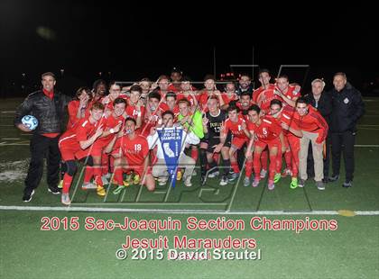 Thumbnail 2 in Jesuit vs. Oak Ridge (CIF SJS D1 Final) photogallery.