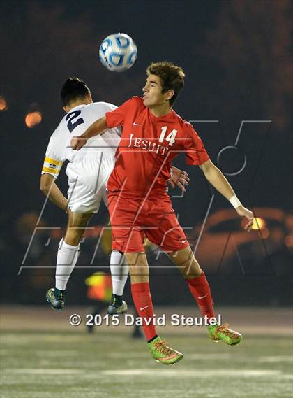 Thumbnail 3 in Jesuit vs. Oak Ridge (CIF SJS D1 Final) photogallery.