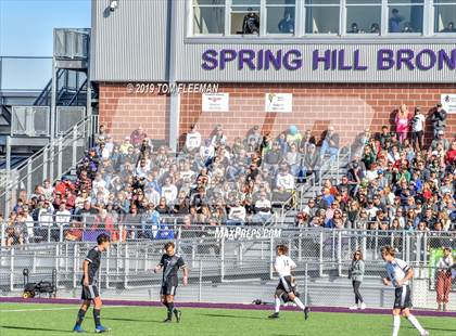 Thumbnail 1 in Blue Valley Southwest vs Maize South (KSHSAA 5A Final) photogallery.