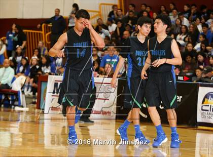 Thumbnail 1 in Robert F. Kennedy Community vs. Lincoln (CIF Los Angeles Section Playoff) photogallery.