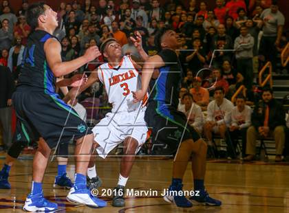 Thumbnail 3 in Robert F. Kennedy Community vs. Lincoln (CIF Los Angeles Section Playoff) photogallery.