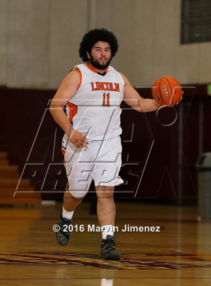 Thumbnail 1 in Robert F. Kennedy Community vs. Lincoln (CIF Los Angeles Section Playoff) photogallery.