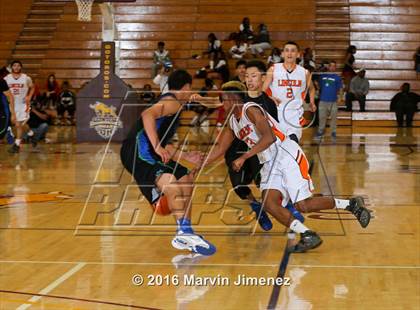 Thumbnail 2 in Robert F. Kennedy Community vs. Lincoln (CIF Los Angeles Section Playoff) photogallery.