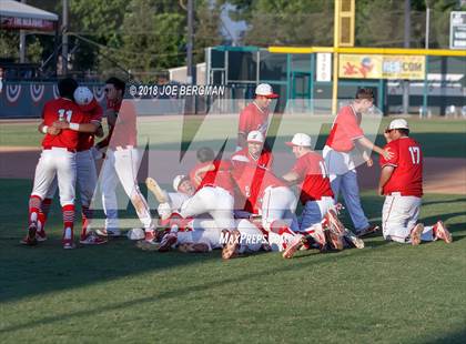 Thumbnail 2 in Bishop Union vs. Lindsay (CIF CS D6 Final) photogallery.