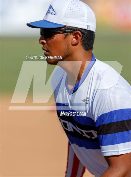Thumbnail 2 in Bishop Union vs. Lindsay (CIF CS D6 Final) photogallery.
