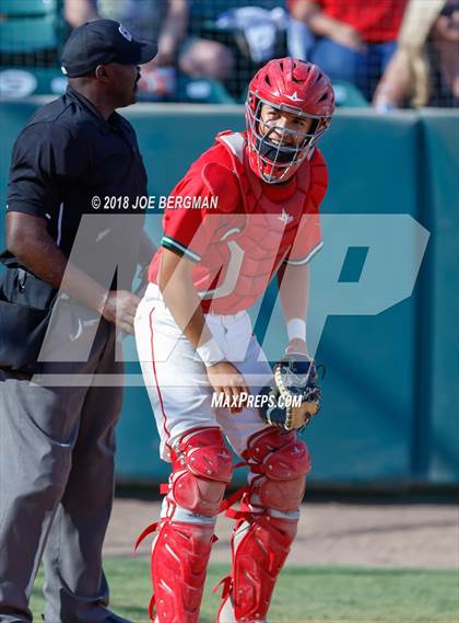Thumbnail 3 in Bishop Union vs. Lindsay (CIF CS D6 Final) photogallery.