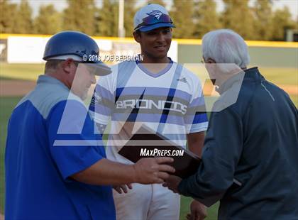Thumbnail 1 in Bishop Union vs. Lindsay (CIF CS D6 Final) photogallery.