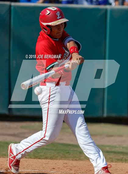 Thumbnail 2 in Bishop Union vs. Lindsay (CIF CS D6 Final) photogallery.