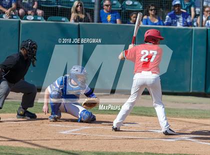 Thumbnail 2 in Bishop Union vs. Lindsay (CIF CS D6 Final) photogallery.
