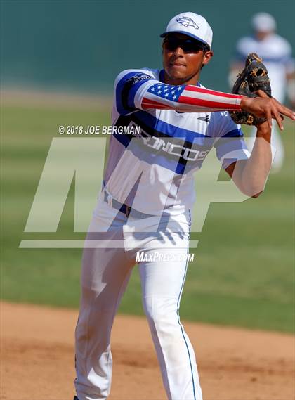 Thumbnail 3 in Bishop Union vs. Lindsay (CIF CS D6 Final) photogallery.