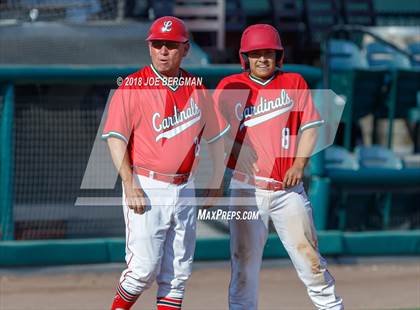 Thumbnail 1 in Bishop Union vs. Lindsay (CIF CS D6 Final) photogallery.