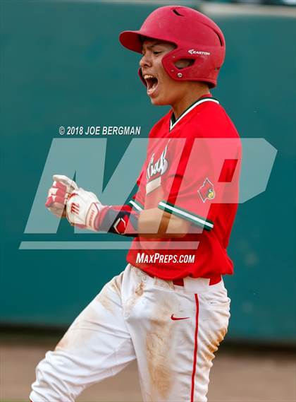 Thumbnail 1 in Bishop Union vs. Lindsay (CIF CS D6 Final) photogallery.