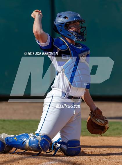 Thumbnail 3 in Bishop Union vs. Lindsay (CIF CS D6 Final) photogallery.