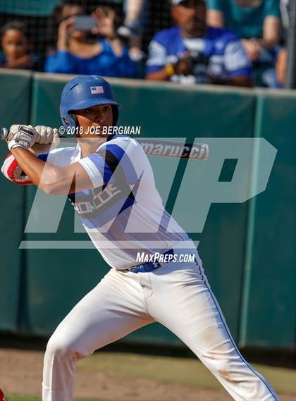 Thumbnail 1 in Bishop Union vs. Lindsay (CIF CS D6 Final) photogallery.