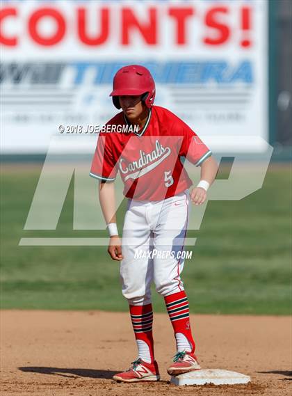 Thumbnail 2 in Bishop Union vs. Lindsay (CIF CS D6 Final) photogallery.