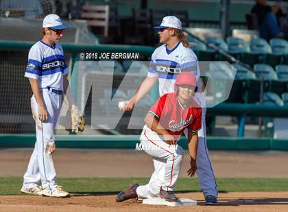 Thumbnail 3 in Bishop Union vs. Lindsay (CIF CS D6 Final) photogallery.
