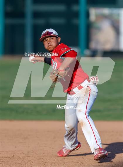 Thumbnail 1 in Bishop Union vs. Lindsay (CIF CS D6 Final) photogallery.