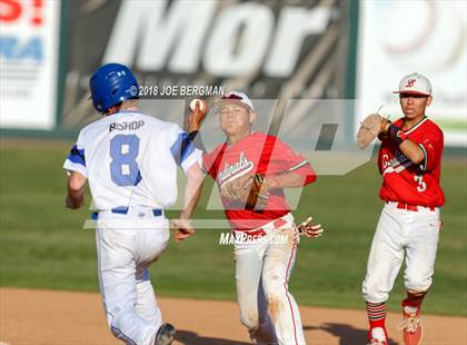 Thumbnail 3 in Bishop Union vs. Lindsay (CIF CS D6 Final) photogallery.