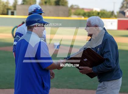 Thumbnail 2 in Bishop Union vs. Lindsay (CIF CS D6 Final) photogallery.