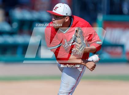 Thumbnail 2 in Bishop Union vs. Lindsay (CIF CS D6 Final) photogallery.