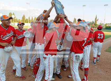 Thumbnail 2 in Bishop Union vs. Lindsay (CIF CS D6 Final) photogallery.