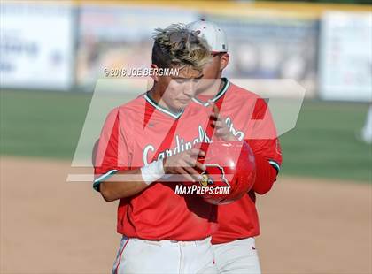 Thumbnail 2 in Bishop Union vs. Lindsay (CIF CS D6 Final) photogallery.