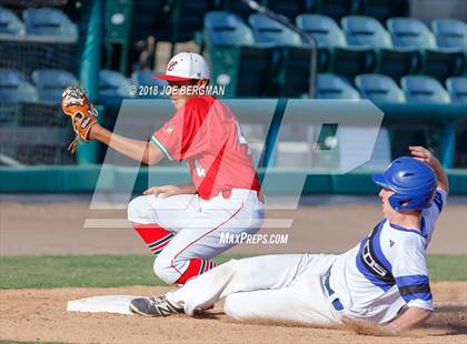 Thumbnail 2 in Bishop Union vs. Lindsay (CIF CS D6 Final) photogallery.