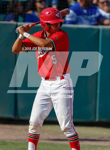 Thumbnail 1 in Bishop Union vs. Lindsay (CIF CS D6 Final) photogallery.