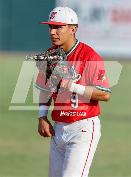 Thumbnail 2 in Bishop Union vs. Lindsay (CIF CS D6 Final) photogallery.
