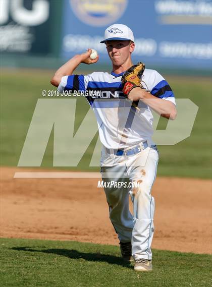 Thumbnail 2 in Bishop Union vs. Lindsay (CIF CS D6 Final) photogallery.