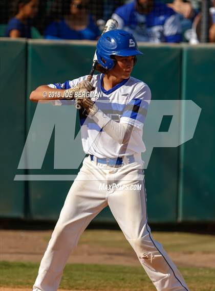 Thumbnail 2 in Bishop Union vs. Lindsay (CIF CS D6 Final) photogallery.