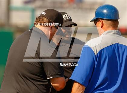 Thumbnail 3 in Bishop Union vs. Lindsay (CIF CS D6 Final) photogallery.