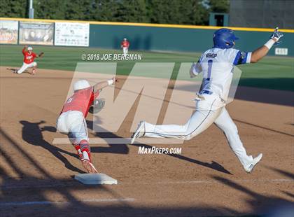 Thumbnail 3 in Bishop Union vs. Lindsay (CIF CS D6 Final) photogallery.