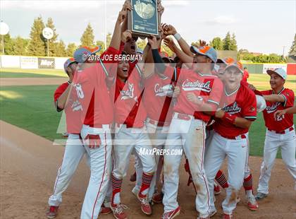 Thumbnail 2 in Bishop Union vs. Lindsay (CIF CS D6 Final) photogallery.