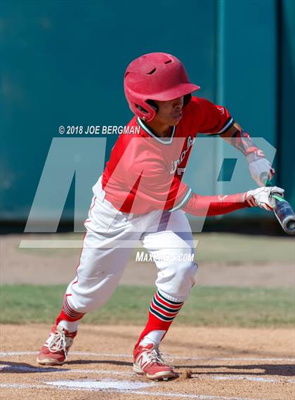 Thumbnail 3 in Bishop Union vs. Lindsay (CIF CS D6 Final) photogallery.