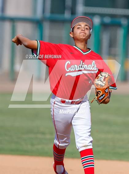 Thumbnail 1 in Bishop Union vs. Lindsay (CIF CS D6 Final) photogallery.