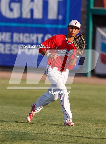 Thumbnail 3 in Bishop Union vs. Lindsay (CIF CS D6 Final) photogallery.
