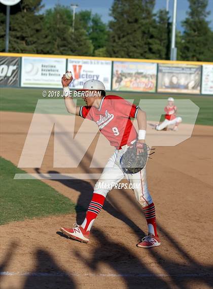 Thumbnail 3 in Bishop Union vs. Lindsay (CIF CS D6 Final) photogallery.